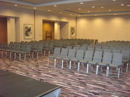 Conference room off main lobby area